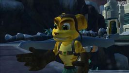une photo d'Ã©cran de Ratchet et Clank sur Sony Playstation 2